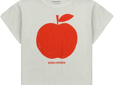 Bobo Choses Offwhite Poma Ecru T-Shirt For Sale