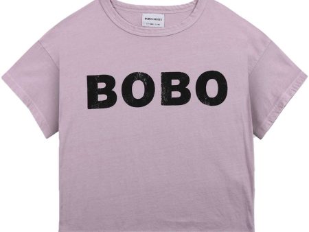 Bobo Choses Pale Mauve Short Sleeve T-Shirt For Cheap