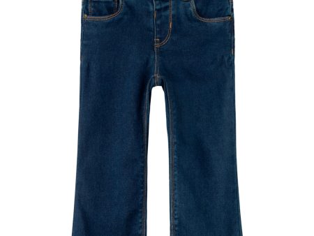 Name It Dark Blue Denim Salli Bootcut Jeans Noos Fashion