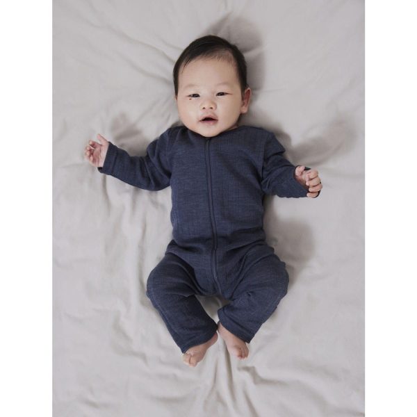 Name It Ombre Blue Wang Ull Needle Nightsuit Solid Noos Supply