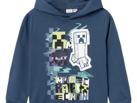 Name It Dark Denim Jiro Minecraft Sweatshirt Noos For Cheap