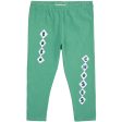 Bobo Choses Green Bobo Choses Diamonds Leggings Fashion