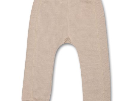 Petit Piao Simply Taupe Sweatpants Waffle Online Hot Sale