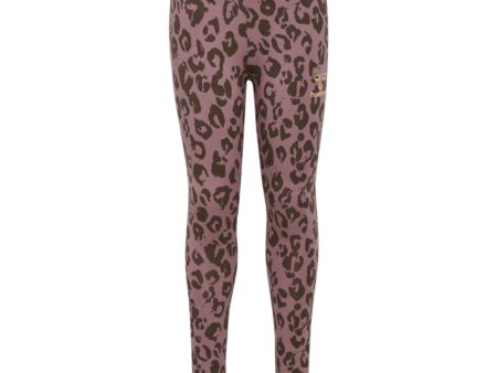 Hummel Twilight Mauve Musse Leggings Hot on Sale