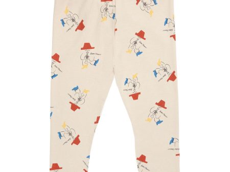 Bobo Choses White Magic Flute Player All Över Leggings Hot on Sale