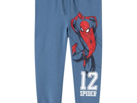 Name It Coronet Blue Jakio Spiderman Sweatpants For Discount