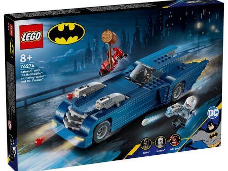 LEGO® Marvel Batman™ och Batmobile™ mod Harley Quinn™ och Mr. Freeze™ Supply