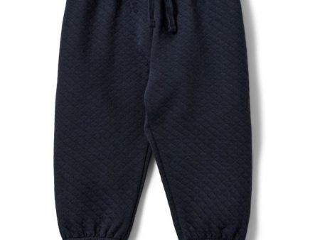 Sofie Schnoor Dark Blue Sweatpants Hot on Sale