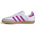 adidas Originals Ftwwht Purbur Gum3 Samba Og J Sneakers For Sale