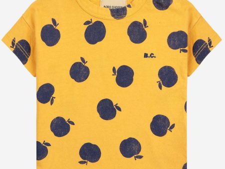 Bobo Choses Yellow Poma All Över Yellow T-Shirt Sale