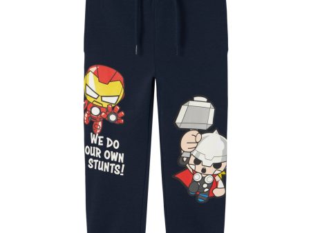 Name It Dark Sapphire Juck Marvel Sweatpants Sale