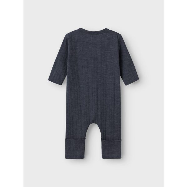 Name It Ombre Blue Wang Ull Needle Nightsuit Solid Noos Supply