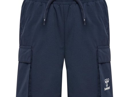 Hummel Blue Nights Stop Cargo Shorts Hot on Sale