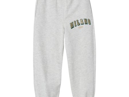 Name It Light Grey Melange Losefine Loose Sweatpants Online