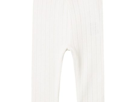 Lil Atelier Coconut Milk Rachel Nis Slim Leggings Noos For Sale