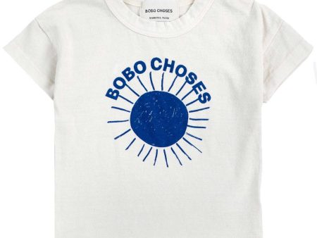 Bobo Choses Offwhite Sun Ecru T-Shirt Sale