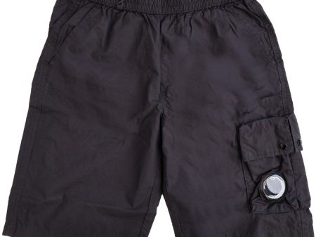 C.P. Company Black Bermuda Shorts Supply